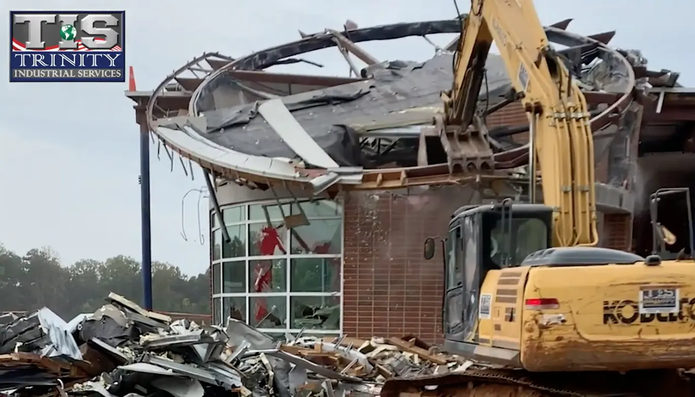 demolishing high school
